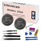 Bateria EXMUMCMR Z55H para Sony WF-1000XM4 2 unidades com Ferramentas