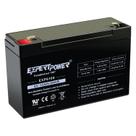 Bateria ExpertPower 6V 10AH de chumbo-ácido selado (SLA) com terminal F1