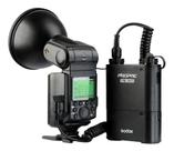 BATERIA EXTERNA PARA FLASHES NIKON E CANON GODOX PB960 4500mAh ATÉ 1800 DISPAROS