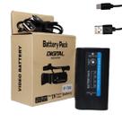 Bateria F-980 Com 10.000 Mah Para Leds, Cameras E Fimadoras Bateria F-980 Com 10.000 Mah Para Leds, Cameras E Fimadoras