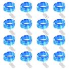 Bateria Fairy Lights Onforu Blue, 20 LED, 2 m, impermeável, pacote com 16