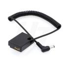 Bateria fictícia de acoplador DC para câmera Canon DSLR HangTon DR-E18