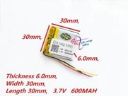 Bateria Fone Beats Studio 3 Fios 3,7v 600mah 6mmx30mmx30mm ,