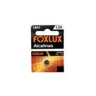 Bateria foxlux alcalina 1.5v lr41 blister 1un