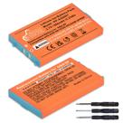 Bateria Gameboy Advance SP Pickle Power 900mAh, pacote com 2