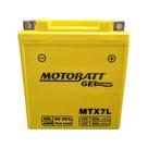 Bateria Gel Moto 12v 7ah Twister 250 Cb 300 Fazer 250 Mtx7l - Motobatt