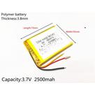 Bateria Gps 7 Polegadas 2500mah Tv Cr 385573-2500-3