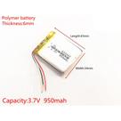 Bateria Gps Foston 5 Polegadas 3 Fios 950 Mah 3,7v Bateria Gps Foston 5 Polegadas 3 Fios 950 Mah 3,7v