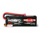 Bateria HOOVO 2S 7,4V 5200mAh 80C Capa rígida T Plug 14x5x2cm