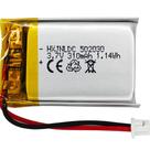 Bateria HXJNLDC 502030 310mAh 3,7V LiPo 3x2x0,5 cm
