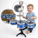 Bateria Infantil First Band Star Robusta Com Baquetas e Prato Bateria Infantil First Band Star Robusta Com Baquetas e Prato