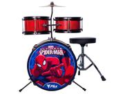 Bateria Infantil Marvel Spider-Man 8 Peças - PHX