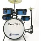 Bateria Infantil Rmv Rock Kids Com Chimbal Azul