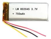 Bateria Intercomunicador Ejeas Q7 Aqs 802045 Sem Conector