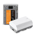 Bateria K&F Concept 2600mAh NP-FZ100, pacote com 2 USB-C a7III Sony