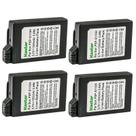 Bateria Kastar PSP-110H Kit com 4 para Sony PSP-1100