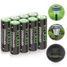 Bateria Kruta AA 1,2 V 2000 mAh NiMH, pacote recarregável 8