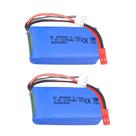 Bateria Li-Po HHZ 7,4V 1100mAh 25C com plugue JST para Wltoys