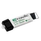Bateria LiPo 1S 3.7V 70mAh Reposicao Aviao RC ParkZone Cessna 210 Citabria PKZ3001