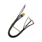 Bateria LiPo De Alta Amperagem Para Carro RC 2S, Caixa Rígida, Plugue XT60 Dourado, Pinos De 5mm Em
