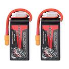 Bateria Lipo GOLDBAT 1500mAh 11,1 V 100C com plugue XT60 (pacote com 2)
