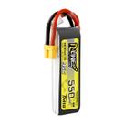 Bateria Lipo TATTU R-Line 550mAh 7,4V 95C 2S com plugue XT30