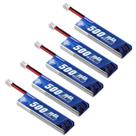 Bateria Lipo URGENEX 1S 500mAh 3,8V HV 80C com Conector PH2.0 (x5)