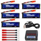 Bateria Lipo URGENEX 600mAh 3,7V com Conector JST - para Drone UDI U817