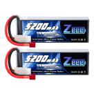 Bateria Lipo Zeee 11.1V 5200mAh 50V 3S com conector Deans T