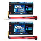 Bateria Lipo Zeee 2S Shorty 5000mAh 7,4V 100C com estojo rígido