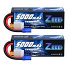 Bateria Lipo Zeee 6S 5000mAh 22,2 V 120 C com conector EC5 (pacote com 2) Bateria Lipo Zeee 6S 5000mAh 22,2 V 120 C com conector EC5 (pacote com 2)