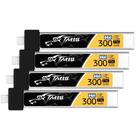 Bateria Lipo ZEVORO 1S 300mAh 3,8V 75C com plugue BT2.0