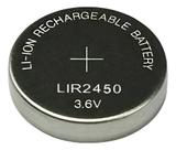 Bateria Lir-2450 Lir2450 Lir 2450 3.6v Recarregável Lir2450