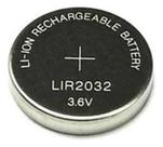 Bateria Lir2032 Recarregável Li-on 3,6v Lithium Lir 2032
