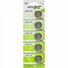 Bateria Lithium 3v Cr2025 Flex - Cartela 5 Unid - Fx-2025