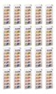 BATERIA LR44 ELGIN 1.5V 20 cartelas c/ 10baterias