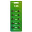 Bateria Lr621 Ag1 Elgin Cartela Com 10 Unidades