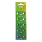 Bateria LR626 Ag4 1.5v - 5 Cartelas Com 10 Unidades Elgin