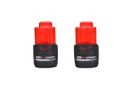Bateria Milwaukee 48-11-2425 12V de íon de lítio de alta saída CP2.5ah x2