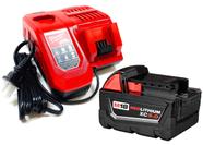 Bateria Milwaukee M18 5.0AH 18V com carregador rápido 48-59-1808