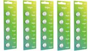 Bateria Moeda de Litio 3v Elgin CR2032 Kit c/ 5 Cartelas com 5 und Bateria Moeda de Litio 3v Elgin CR2032 Kit c/ 5 Cartelas com 5 und