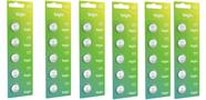 Bateria Moeda de Litio 3v Elgin CR2032 Kit c/ 6 Cartelas com 5 und Bateria Moeda de Litio 3v Elgin CR2032 Kit c/ 6 Cartelas com 5 und