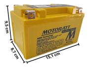Bateria Moto Mbtz10s Motobatt Yamaha R6 R1 Mt 07 Mt 09 Mt07