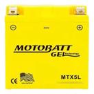 Bateria Moto Motobatt 5ah Titan Fan Biz Bros Fazer Xre Crf Pcx 125 150 160