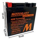 Bateria Motobatt 12v 14ah Mbtx12uhd Motos 20 Ytx14l-bs