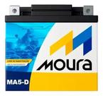 Bateria Moura MA5D 5ah Titan Fan Factor Biz HONDA