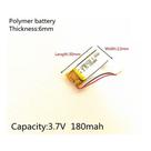 Bateria Mp3 Mp4 Mp5 Caneta Espiã 3.7v 180 Mah Bateria Mp3 Mp4 Mp5 Caneta Espiã 3.7v 180 Mah