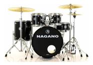 Bateria Nagano Garage Rock EBS 22 14 10 12 16 Kit Completo Som Profissional SEM PRATOS