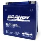 Bateria NanoGel BY-GTX20CH Para moto XL Varadero Boulevard C 1500 Kawasaki Vulcan VN 1500 - Brandy