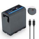 Bateria NEEWER TP-F970 10500mAh USB-C 20W de carregamento rápido